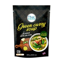 타이코코 태국 그린커리 수프 카레 레토르트 3분 요리 250g, 그린커리수프 250g - 1개