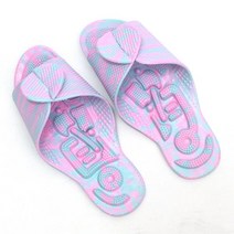 기타 바보사랑[라이플러스]칸토스 건강 지압 마블 실내화 거실 슬리퍼, M(240-255)