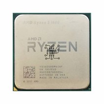 라이젠 amd ryzen 5 1600 r5 1600 3.2GHz 6코어 12스레드 65w CPU 프로세서 yd1600bbm6iae 소켓 am4, 없음