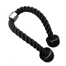 트라이셉스 트라이셉 로프 스트랩 로프바 그립 프레스 다운 나일론 drawstring