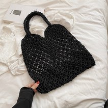 방이언니 여름휴가 바캉스 니트 비치가방 뜨개질 쇼퍼백 그물백