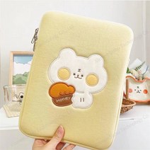 귀염둥이 아이패드 11 13 15인치 곰돌이 캐릭터 캐릭터 파우치 파우치노트북 태블릿 패드 커버