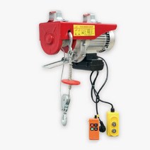 전동호이스트 220V 소형 전동 크레인 도르래 원치, 상세이페이지 참고, 100~200kg  12m 무선  510w