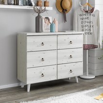 우아미아이 [우아미가구]피닉스 와이드서랍장 3단 1000, 색상_아카시아