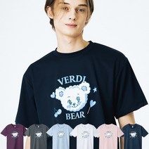 [블루베르디] 쿨론티 VERDI BEAR 남자 여자 반팔 티셔츠 7color