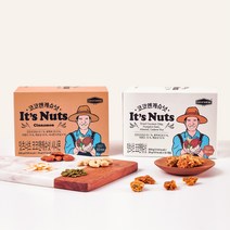 맥쇼 잇츠너츠 코코앤캐슈넛 건강한 온가족 간식, 오리지널 1박스+시나몬 1박스, 혼합