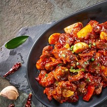 양념 통마늘 닭똥집 볶음 180g 닭근위 닭모래집, 단일옵션