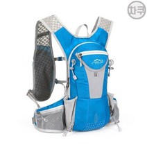 차쿠 여름 사이클배낭 마라톤 승마 야외 등산 하이킹 달리기 배낭 남성 여성 초경량 물가방 백팩, 블루 556 # 12L