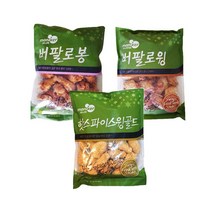 마니커에프앤지 버팔로봉1kg + 버팔로윙1kg + 핫스파이스윙1kg 세트, 1개