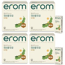 이롬 황성주 박사의 국산콩 두유 무가당, 160ml, 64개