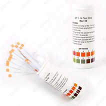 미국/아쿠바 pH시험지(pH Test Paper) 50개입/측정범위 pH1~14