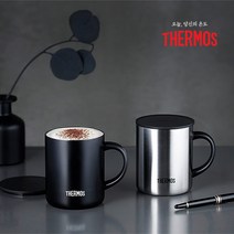 써모스 진공단열 반전 머그컵 JDG-350K, 02 써모스 JDG-350K-WH 화이트, 1개