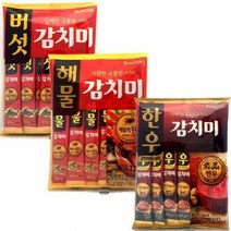 BK감치미 버섯 해물 한우 120g 12P 조미료 국물 요리, 착한가격 해물감치미120g