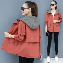 여성 바람막이점퍼 등산 방수 바람막이자켓 새로운 봄 가을 자켓 코트 한국 숙녀 솔리드