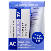 [닥터에스떼] 리얼 AC 컨트롤 프로그램 SET ( AC컨트롤 스왑 50매+AC컨드롤 로션 60ml), 1세트