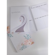 예약노트 반영구 미용실 네일샵 매출장부 양면 150page 그림표지, TYPE B, 네일A, 투명