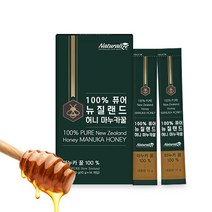 뉴질랜드 마누카 꿀 허니 스틱 100%, 1개