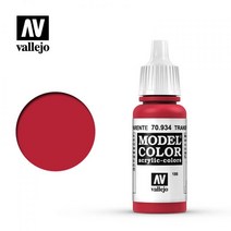 바예호 모델칼러 모음 Model Color, [186]70934Transparent Red