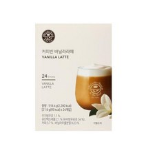[쇼반] 커피빈 바닐라 라떼 21.6gx24T, 3개