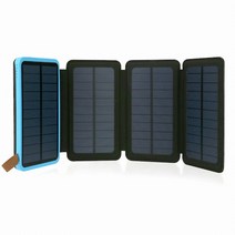 NEXT-8004FSC 4-Fanel Solar Charger power bank 8000mAh, 단품