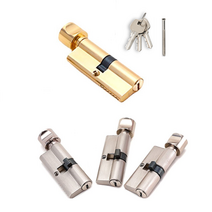 모티스락 키통 키뭉치방문손잡이 문고리 일체형 유럽형 부속 래치 도어핸들, 04번 골드60mm