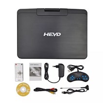 DVD 플레이어 dvd 플레이어 13 인치 hd 휴대용 모바일 디지털 멀티미디어 플레이어 tv evd 라디오 sd 카드 u 디스크 mpeg mpeg4 vcd 재생, 없음