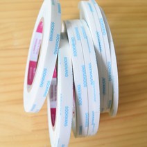 문구용 투명 수광 양면테이프 25미터, 양면테이프5mm