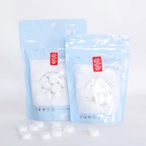 업소용 코인 압축 티슈 100매 1P 식당 일회용 물티슈, 상세페이지 참조