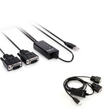 [NEXT RS232 2P] USB to 2 시리얼 케이블 / 양방향 단반향 완벽지원 / 1.8M, 1개