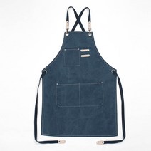 캔버스앞치마 X자앞치마 주머니앞치마 블루 X형앞치마 X앞치마 작업복앞치마 천앞치마 실습앞치마 큰주머니앞치