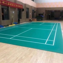 Beable 새로운 디자인 건강 BWF 휴대용 배드민턴 코트 4.5mm 5mm 6mm 두께 매트 PVC 바닥, 02 Gem Series