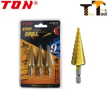 톤 스텝드릴(3pcs) TON-30 4~20mm(9step)