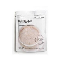올가 식사대용 라쿠치나 버섯 크림 수프 (160g) 아침 야식 환자식 부모님식사 혼밥 간단요리 다이어트, 27개