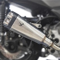 야마하 XMAX300 익실 머플러 실버 M9 엑스맥스300 IXIL 풀시스템 머플러, 머플러 M9 + 도면