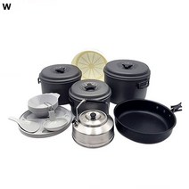 코펠 캠핑용 경질 코펠세트 7~8인용 코펠세트 캠핑 캠핑용코펠 경질 경질코펠세트 다인용 2인용 3인용 냄비, 본상품선택, 상세페이지 참조