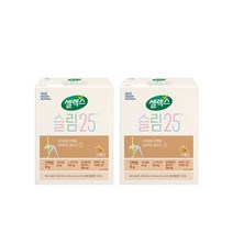 셀렉스 체중조절식 단백질 다이어트쉐이크 슬림25 그레인 2박스 [36g x 20입]