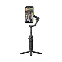DJI Osmo Mobile 스마트폰용 6 짐벌 스태빌라이저 3축 휴대폰 짐벌 내장 연장 로드 물체 추적 휴대용 및 접이식 블로깅 스태빌라이저 유튜브 틱톡 슬레이트 그, Slate Gray, Standalone