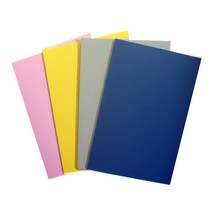 [현진] 양면 칼라 폼보드 600x900mm 5T 5장, DF-119 연회색