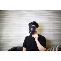 미세전류마스크팩 영양흡수 팩고정 화장잘먹는법 갈바닉 셀프피부관리 블랙/핑크/블루, 핑크