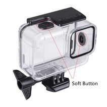 고프로호환하우징 방수케이스GoPro Hero 9 10 용 새로운 디자인 소프트 버튼 방수 하우징 케이스 Go 액세, 02 Soft Button