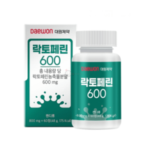 대원제약 락토페린 초유 유산균 800mg 60정 2개월분, 기본