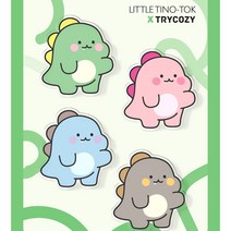 [주문제작]트라이코지 아크릴톡 리틀티노 그립톡 스마트톡 핸드폰거치, 리틀티노블루