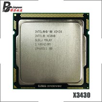 인텔 제온 X3430 2.4 GHz 쿼드 코어 쿼드 스레드 95W CPU 프로세서 LGA 1156 인텔 제온