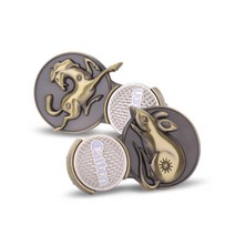 골프동호회 선물용 띠동물 골프볼마커 대회상품 모임선물 공마킹