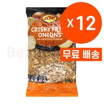 크리스피 후라이드 어니언 400g 양파 후레이크, 12개