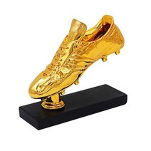 트로피 우승 월드컵 축구 축구 금도금 챔피언 장학금 리그 기념품 컵 선물 최고의 사수, 1310-1 24x8x17cm