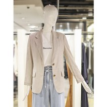 G-CUT (행사) [지컷] 린넨 블렌드 싱글 자켓 7253210106