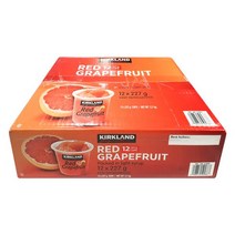 [코스트코 냉장] 커클랜드 레드 자몽컵 227g x 12개입/유통기한짧음 KIRKLAND SIGNATURE, 상세 설명 참조, 상세 설명 참조