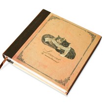 [RA㏓] 우물쭈물 Love cat Notebook 노트 메모수첩 패드 메모지 용지 디자인 메모장 미니 포켓 미니북 ▷_§Ea, 《본상품》, 옵션무[#@$]