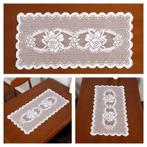 레이스 테이블 러너 3P세트 인테리어탁자러너 식탁러너 콘솔테이블러너
